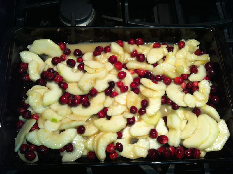 crumble, untopped