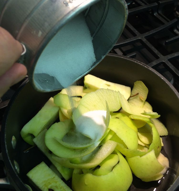 2_Apple Peelings to cook
