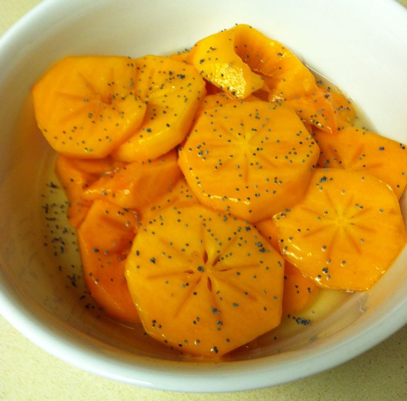Persimmons, sliced1